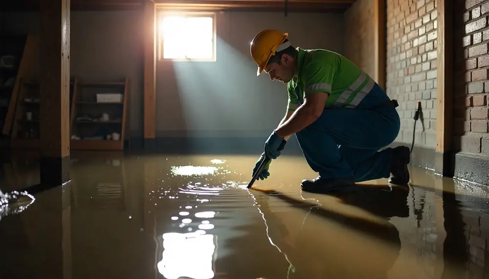 Professional water damage restoration services in Lithopolis, OH